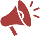 Red megaphone illustration