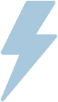 Lightning bolt illustration for the Rally step